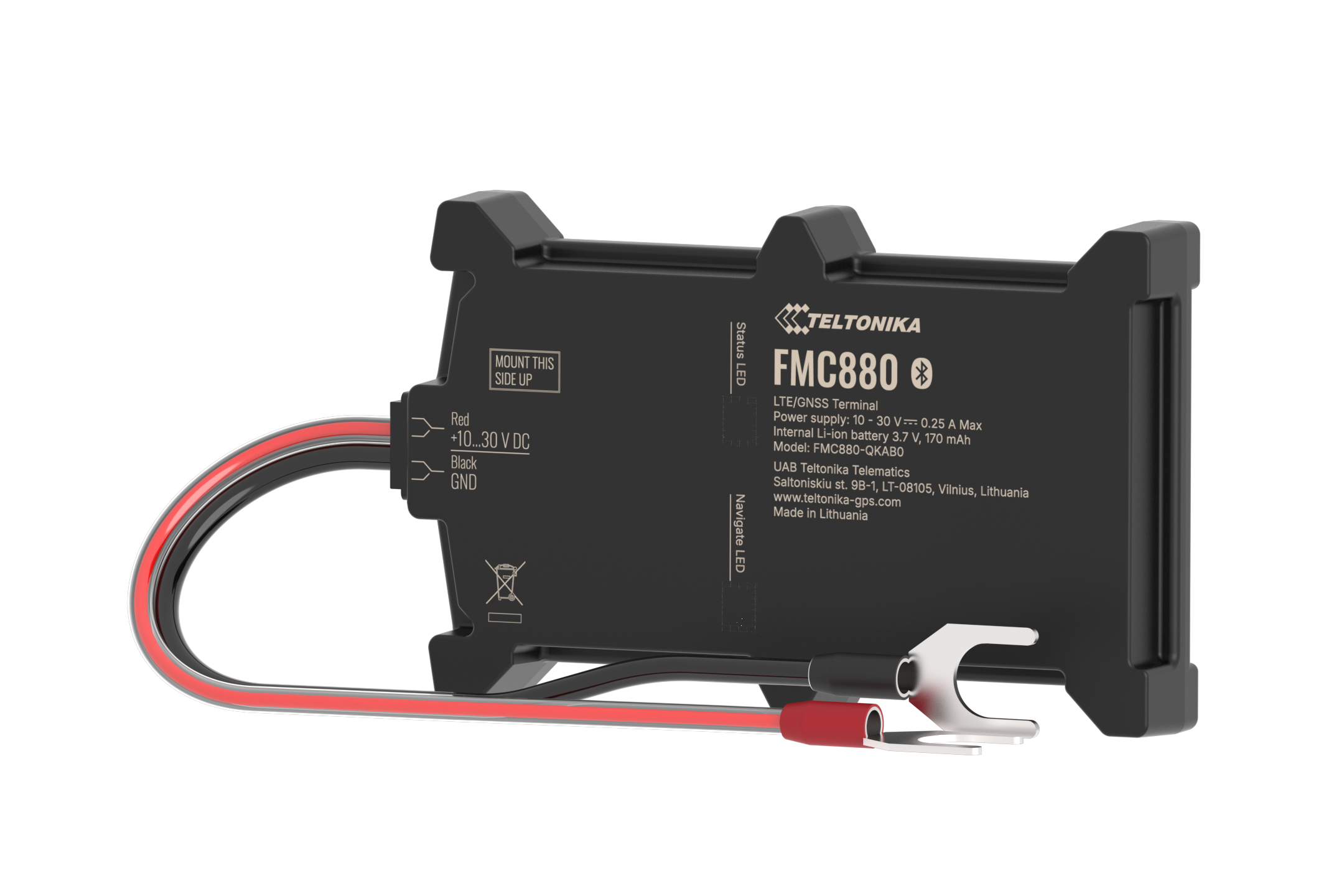 Teltonika FMC880 GPS-Tracker zur Montage an der Fahrzeugbatterie