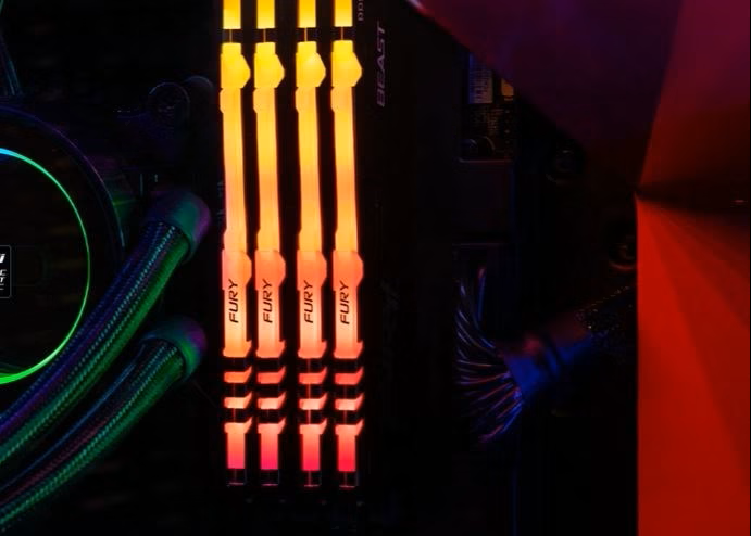 32GB (2x16GB) KINGSTON FURY Beast DDR4-3200 CL16 RAM Gaming Arbeitsspeicher Kit