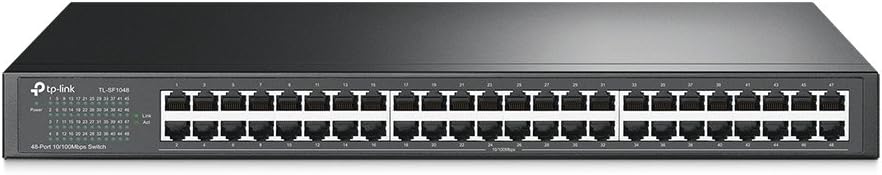 TPLINK TL-SG1048 Switch, 48-Port, Fast Ethernet