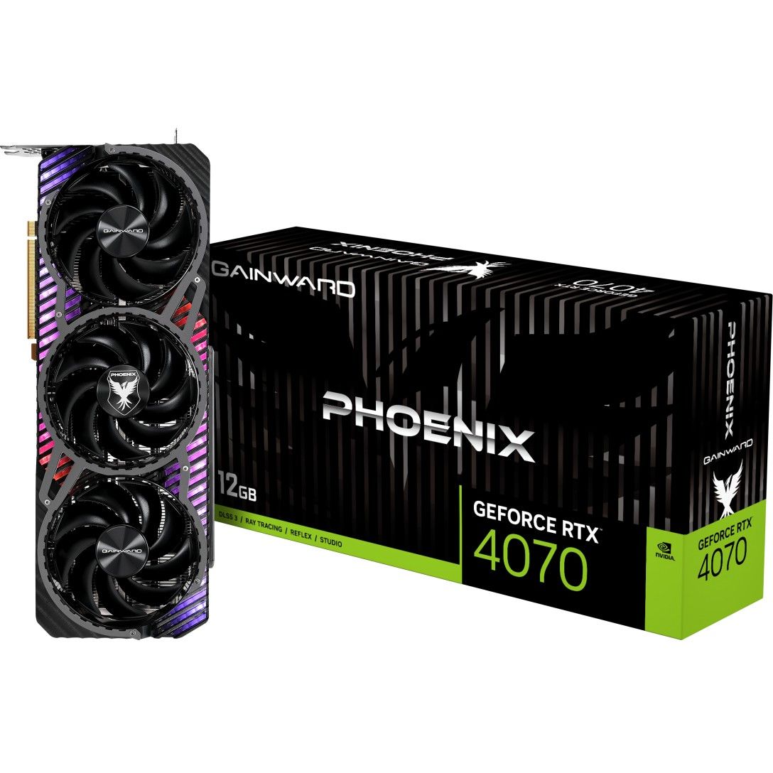 RTX 4070 12GB Gainward Phoenix GDDR6X 3Fan