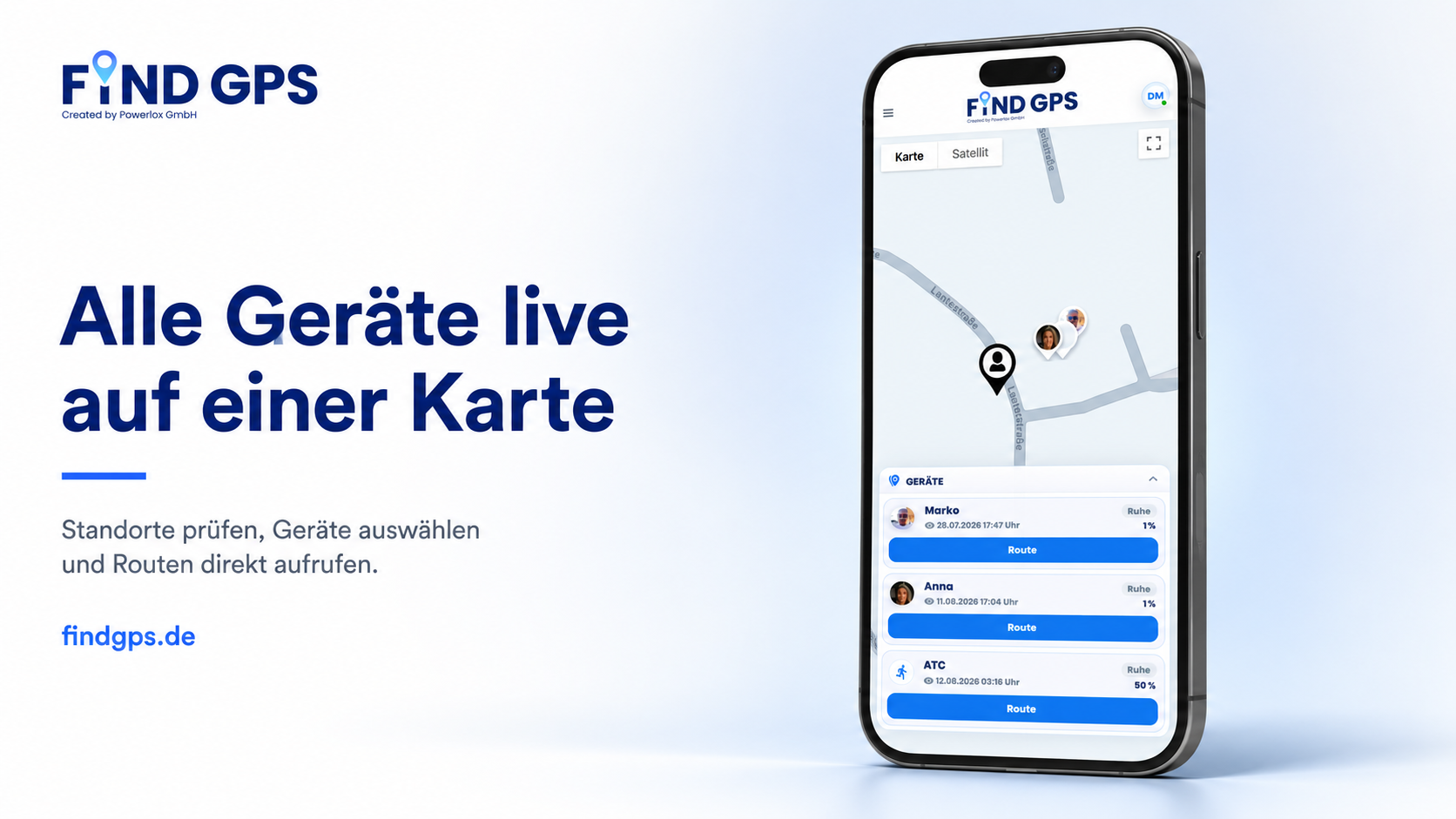 Fuhrparkmanagement GPS Basic in 3 Varianten