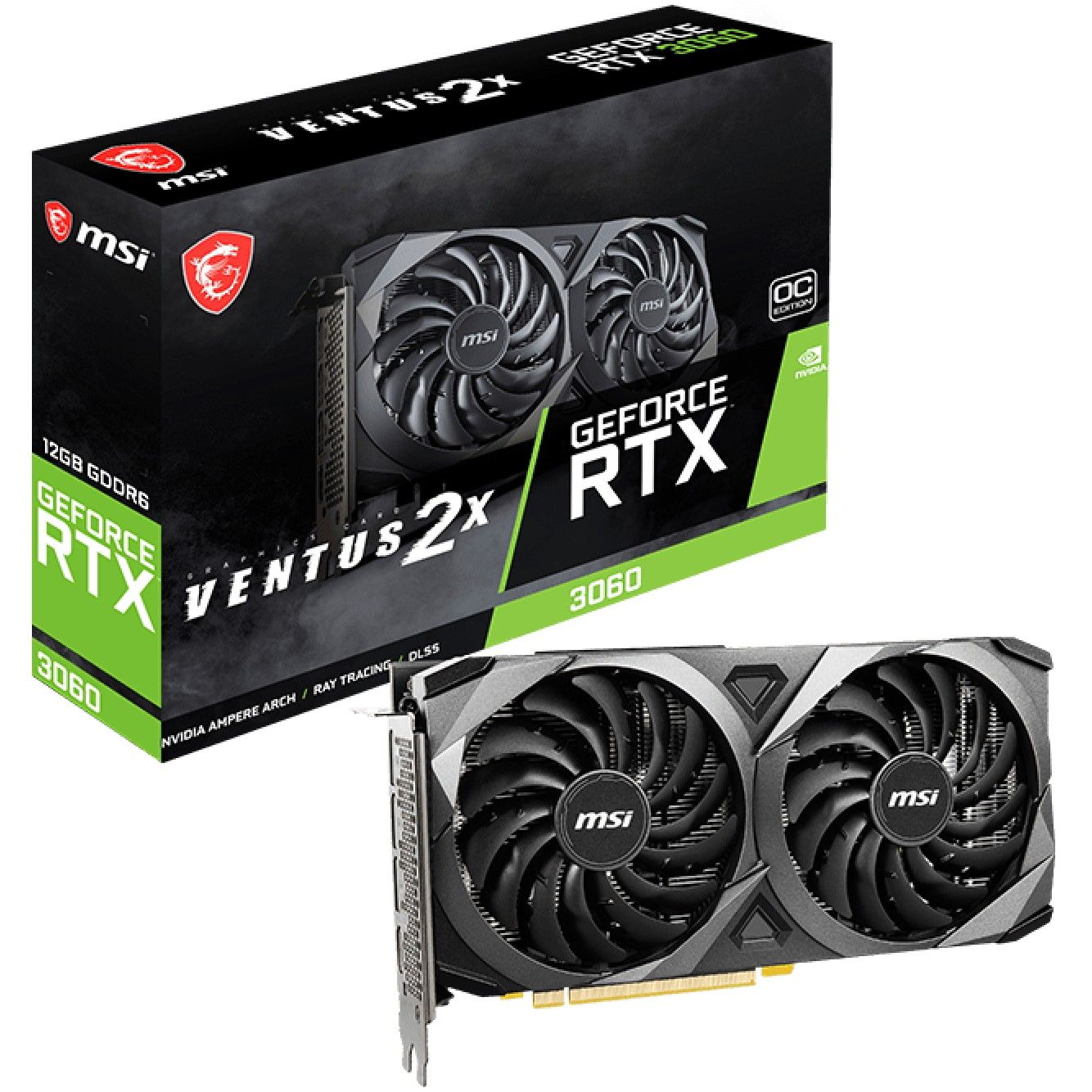 RTX 3060 12GB MSI VENTUS 2X OC GDDR6