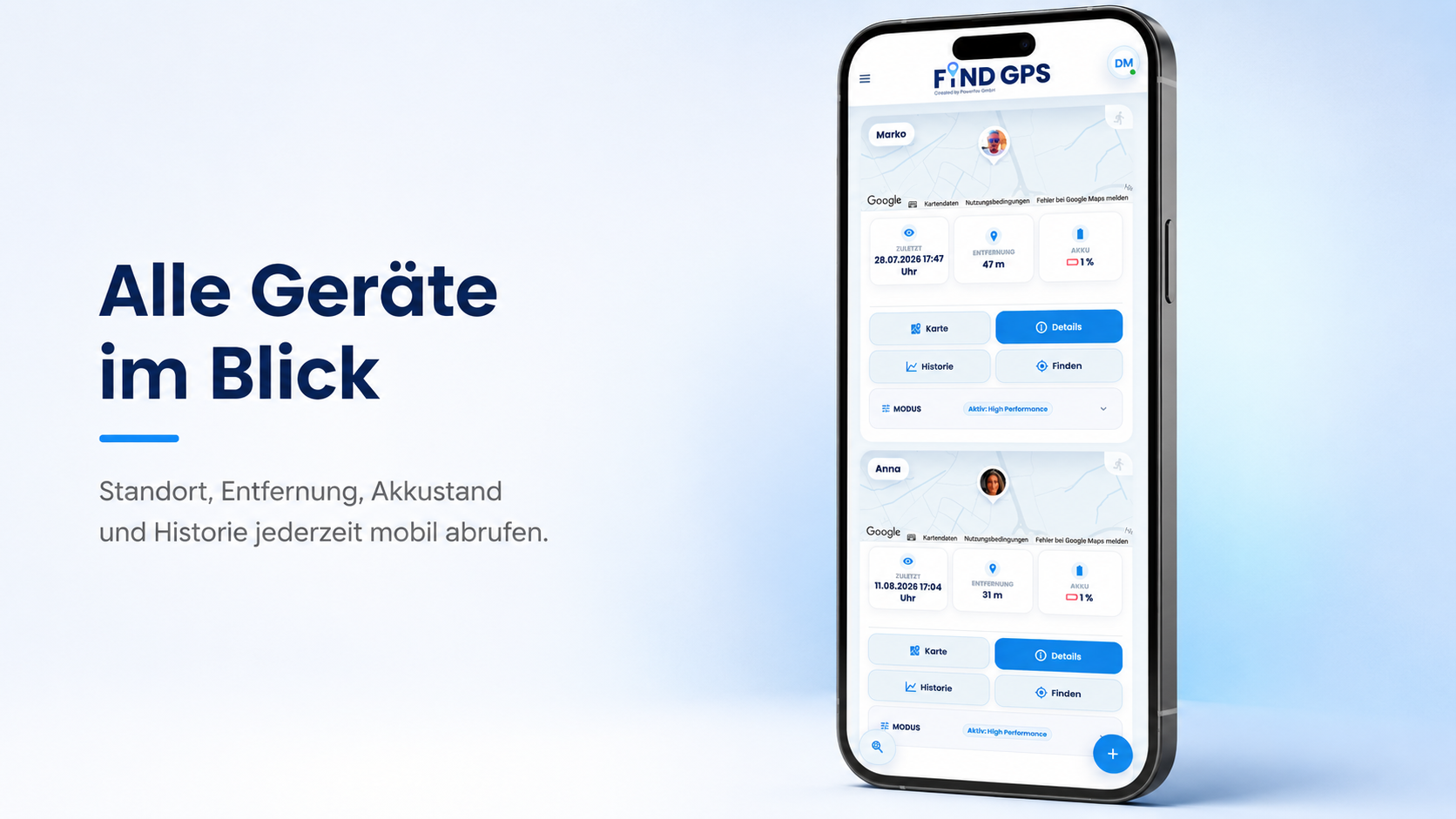 Fuhrparkmanagement GPS Professional in 3 Varianten